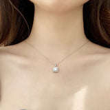 S925 Sterling Silver Jewelry Moissanite Pendant – Jewelry Gift Ideas — 4