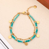 French Color Handmade Exquisite Small Round Slice – Jewelry Gift Ideas — 5