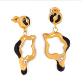 Classic Fashion Titanium Steel Gold Plated Drip French – Stylish Gifts — 3