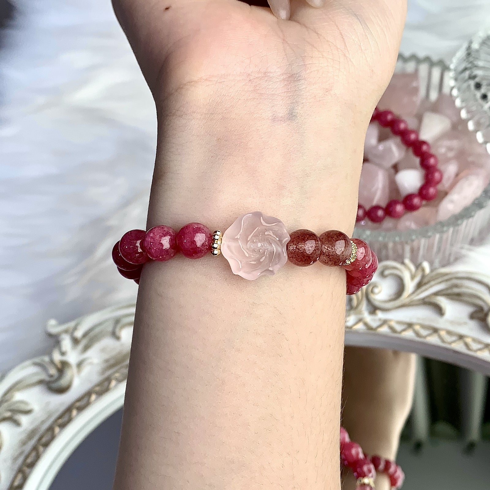 Special-interest Design Natural Crystal Bracelet – Jewelry Gift Ideas — 1