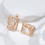 Natural Zircon Women's Rose Gold Vintage Ring – Gifts for Her — 3