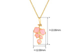 Jewelry Silver Maiden Heart Enamel Petal Pendant – Jewelry Gift Ideas — 4
