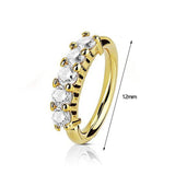 Single Row Zircon Nose Ring Earrings Versatile – Meaningful Gifts — 8