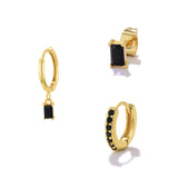 Geometric Square Diamond Colorful Youth Earrings – Practical Gifts — 5