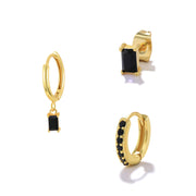 Geometric Square Diamond Colorful Youth Earrings – Practical Gifts — 5