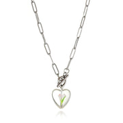 Necklace Female Niche Acrylic Sheet Love Peach – Jewelry Gift Ideas — 2