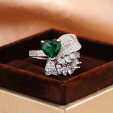 European And American Love Colored Gems High-grade – Gifts for Couples — 2