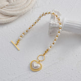 French Fashion Light Luxury Pearl Bead Chain Bracelet – Stylish Gifts — 6