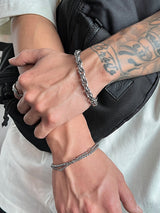 Titanium Steel Non-fading Silver Bracelet – Jewelry Gift Ideas — 3