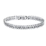 Stainless Steel Four-side Grinding Punk Hip Hop – Jewelry Gift Ideas — 5