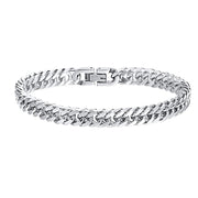 Stainless Steel Four-side Grinding Punk Hip Hop – Jewelry Gift Ideas — 5