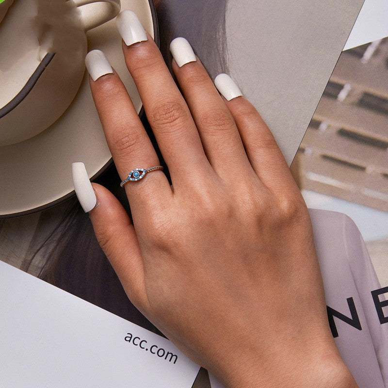 Cut-out Design Sense 925 Silver Ring – Stylish Gifts — 1