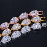 Fashion Drop-shaped Zircon Bracelet For Women – Stylish Gifts — 4