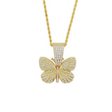 Butterfly Necklace Full Of Diamonds – Jewelry Gift Ideas — 2