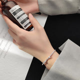 S925 Silver Bow Zircon Bracelet Adjustable Light – Jewelry Gift Ideas — 3