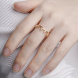 S925 Silver White Zircon Princess Crown Ring – Special Occasion Gifts — 1