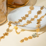 Women's 18K Gold Little Daisy Earrings – Gifts for Her — 8