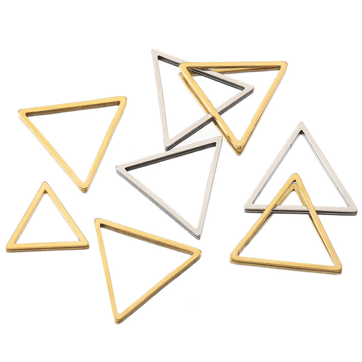 Stainless Steel Popular Geometric Triangle Earrings – Stylish Gifts — 1