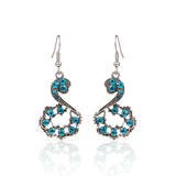 Chinese Style Vintage Drop Earrings With Diamonds – Stylish Gifts — 11