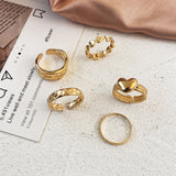 Fashion Metal Joint Ring Creative Retro – Stylish Gifts — 10