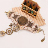 Women's Retro High-end Lace Ring Gear Clock – Jewelry Gift Ideas — 3