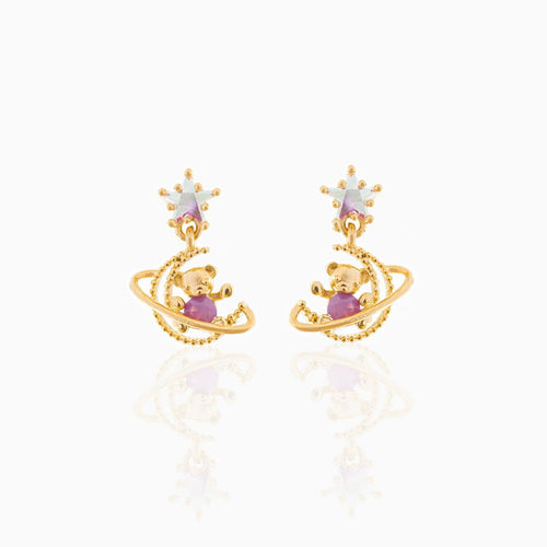 A Pair Of Cute Bear Series Earrings – Everyday Gifts — 2
