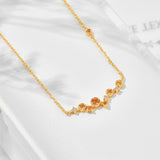 Japanese Natural Topaz Necklace – Jewelry Gift Ideas — 4