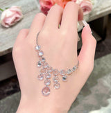 Lake Light Water Shadow String Gem Necklace – Jewelry Gift Ideas — 4