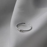 Sterling Silver Little Complex Women's Fashion Ring – Stylish Gifts — 5