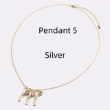 Personalized Mini Bar Birthday Stone Necklace – Jewelry Gift Ideas — 19