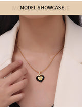 Colored Enamel Glaze Love Diamond Pendant – Jewelry Gift Ideas — 6