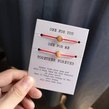 2 Pairs Of Adjustable Suit Bracelets Woven By Lovers – Stylish Gifts — 10