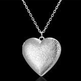Peach Heart Photo Box Photo Pendant Necklace – Jewelry Gift Ideas — 6