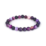 Bracelet En Pierre Naturelle Violet Pour Femme – Jewelry Gift Ideas — 3
