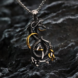 Vintage Men's Stainless Steel Pendant Viking – Jewelry Gift Ideas — 13