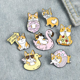Creative Cartoon Animal Alloy Clothing Brooch – Jewelry Gift Ideas — 6