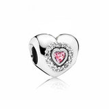 Princess Heart Big Hole Beads Color Retaining Diamond – Stylish Gifts — 5