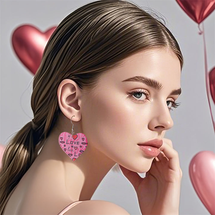 Romantic Valentine's Day Creative Earrings Women's – Gifts for Couples — 1