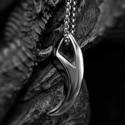 Wolf Tooth Necklace Men's Tide Titanium Steel – Jewelry Gift Ideas — 6
