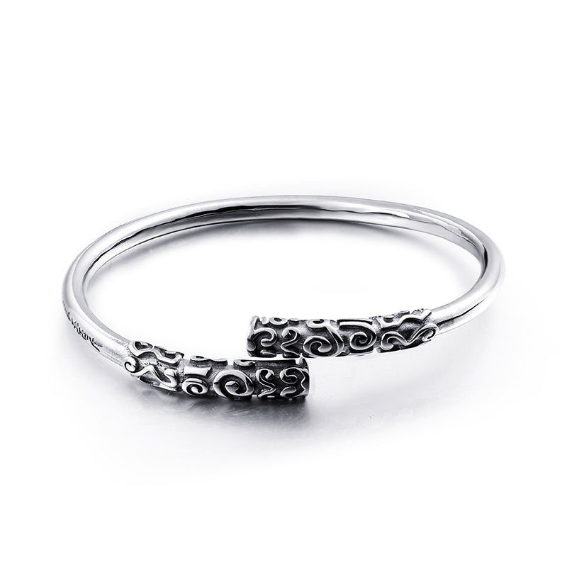 Fashion Men's And Women's Gold Hoop Bracelet Ethnic – Stylish Gifts — 1