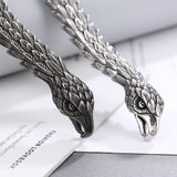 Creative Snake-shaped Eagle Punk Distressed Black – Jewelry Gift Ideas — 3