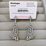 Fully Drilled Geometric Triangle Earrings – Useful Gifts — 3