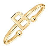 Fashion Style Cutout Letter Ring – Stylish Gifts — 4
