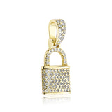 S925 Silver Small Lock Necklace Female Fashion – Jewelry Gift Ideas — 3