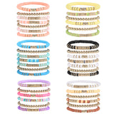 Retro Bohemian Polymer Clay Ball Bracelet Suit – Jewelry Gift Ideas — 4