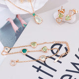 Natural Green Gem Bracelet Girl – Jewelry Gift Ideas — 4