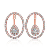 Oval Versatile Stackable Detachable Earrings – Meaningful Gifts — 3