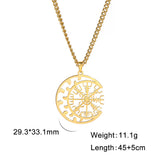 Fashion Simple Hollow Pentagram Necklace – Jewelry Gift Ideas — 3