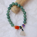 Korean Version Chalcedony Lotus Shaped Bracelet – Jewelry Gift Ideas — 5