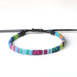 Hand Woven Rainbow Color Anklet Bohemian Style – Stylish Gifts — 17